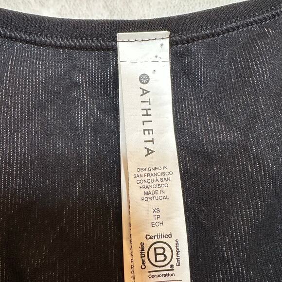 Athleta Aurora Seamless Shine Crop Tank sz XS - Picture 7 of 8